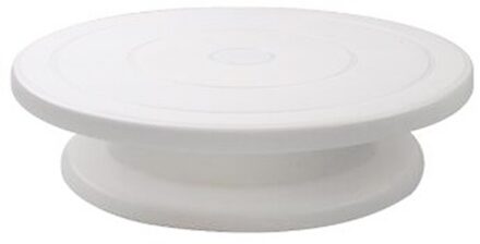 Plastic Taart Draaitafel 10 Inch Pan Diy Levert Bakken Tools Decoreren Roterende Schraper Apparatuur Ronde Cake Stand A1