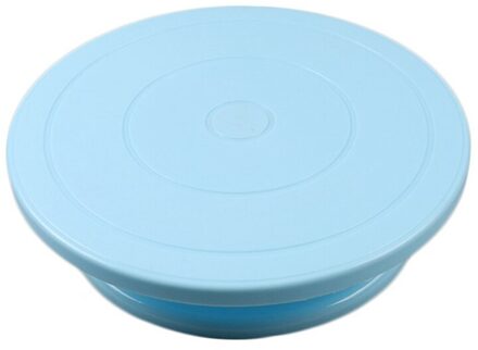 Plastic Taart Draaitafel Roterende Anti-Slip Ronde Cake Stand Cake Decorating Gereedschap Cake Draaitafel Keuken Diy Pan Bakken gereedschap KN7728BL