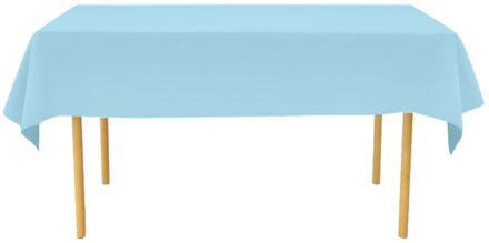 Plastic Tafelkleden Wegwerp Tafel Covers Voor Bruiloft Kids Gelukkige Verjaardag Feestartikelen Festival Decoraties Tafel Covers blauw