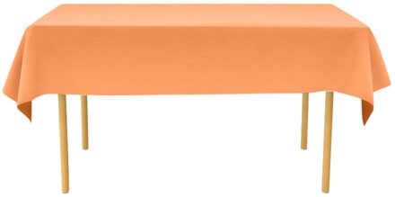 Plastic Tafelkleden Wegwerp Tafel Covers Voor Bruiloft Kids Gelukkige Verjaardag Feestartikelen Festival Decoraties Tafel Covers oranje