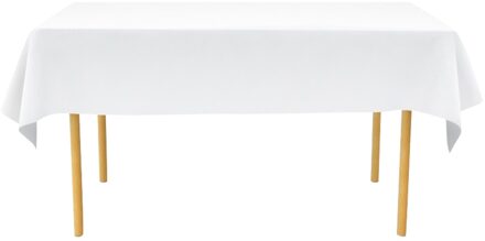 Plastic Tafelkleden Wegwerp Tafel Covers Voor Bruiloft Kids Gelukkige Verjaardag Feestartikelen Festival Decoraties Tafel Covers wit