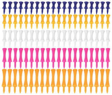 Plastic Tees Bal Plastic Tees Wiel Vorm Limiet Accessoires Met 5 Verschillende Grootte Bal Plastic Tees