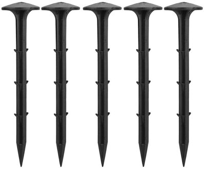 Plastic Tent Peg Stake Onbreekbaar Inflexibel Tuin Grond Haringen Camping Luifel Luifel Peg Stake Nail 16Cm Cnim