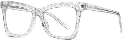 Plastic Titanium Cat Eye Antii Blauw Licht Optische Brilmonturen Mannen Vrouwen TR90 Mode Computer Brillen 2