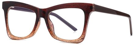 Plastic Titanium Cat Eye Antii Blauw Licht Optische Brilmonturen Mannen Vrouwen TR90 Mode Computer Brillen 3