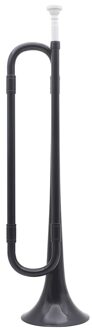 Plastic Trompet-Comfortabele Ergonomische Grip - Bb Authentieke Geluid Voor Student & Beginner Abs Bouw zwart