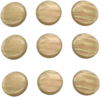 Plastic Trumpet Cornet Key Buttons Pearl Inlays for Trumpet Parts Accessory