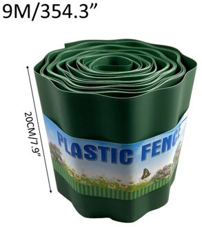 Plastic Tuin Gazon Getrimd Hek Gegolfd Rolling Path Tuin Decoratieve Ripple Shape Flexibele Gazon Binnenplaats Diy Path 20cm