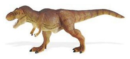 Plastic Tyrannosaurus Rex 22 cm - Speelfigurenset Bruin