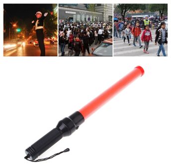 Plastic Verkeer Wand Krachtige Led Zaklamp Zaklamp 3 Modes Strobe Instelling M3GD