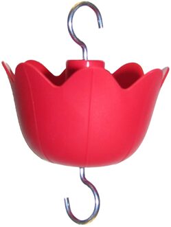 Plastic Vogel Water Feeder Haak Opknoping Hummingbird Feeder Tuin Outdoor Plastic Bloem Haak Vogel Feeder Vogel Benodigdheden # M0