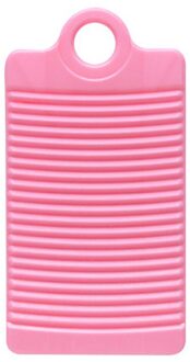 Plastic Wasbord Antislip Thicken Wassen Board Kleren Schoonmaken Voor Wasserij TY53 roze