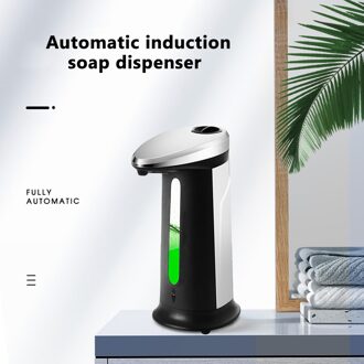 Plastic Wasmiddel Shampoo Dispensers 400Ml Automatische Zeepdispenser Smart Sensor Hand Wassen Vloeibare Sanitizer Container
