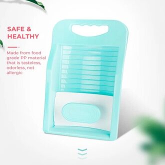 Plastic Wastobbe Met Wasbord Dikke Wasserij Wastafel Baby Ondergoed Plastic Wasserette Wastafel bule