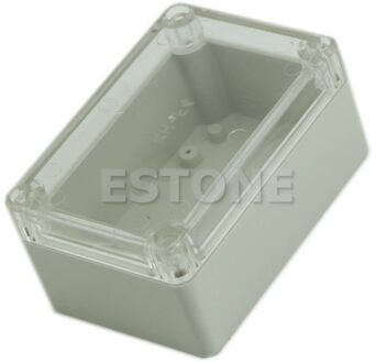 Plastic Waterdichte Clear Cover Elektronische Project Box Case Behuizing 100X68X50Mm W315