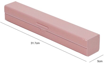 Plastic Wrap Dispenser Met Cutter Hervulbare Vershoudfolie Dispenser Keuken Aluminiumfolie Wax Paper Praktische Snijgereedschap roze