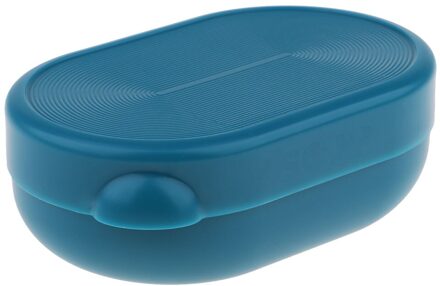 Plastic Zeep Geval Houder Container Opbergdoos Met Lekvrij Vergrendeling Cap Cover groen