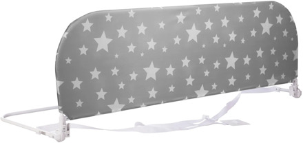 PLASTIMYR, child safety bed handrail, stars gray background, 150 cm, baby folding barrier, sleep