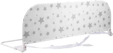 PLASTIMYR, child safety bed handrail, stars white background, 150 cm, 0 to 3 years, 2KG, barrier, folding, sleeping