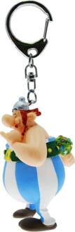 Plastoy Asterix: Obelix in Love Holding Flowers 13 cm Keychain