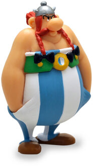 Plastoy figuurtje Obelix mokkend - 8 cm hoog