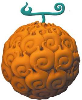 Plastoy One Piece Coin Bank Devil Fruit Mera Mera no Mi