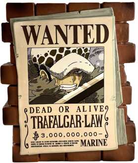 Plastoy One Piece Coin Bank Law Wanted