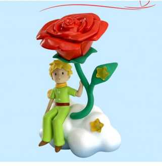 Plastoy The Little Prince: The Little Prince Under The Rose Figure