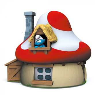 Plastoy The Smurfs Coin Bank Mushroom House