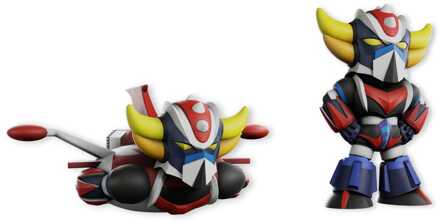 Plastoy UFO Robot Grendizer Statues 2-Pack Spazer & Grendizer Standing 7 cm