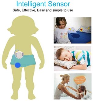Plaswekker Voor Kids-Zindelijkheidstraining Nachtelijke Enuresis Alarm Voor Diepe Dwarsliggers