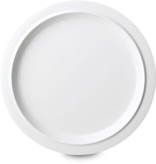 PLAT BORD - 25 CM - WIT