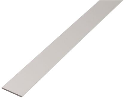 Plat Profiel - Aluminium Zilver - 20x2mm 1m