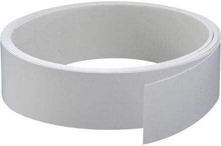 Plat Profiel - Pvc Wit - 30x1mm 2,6m