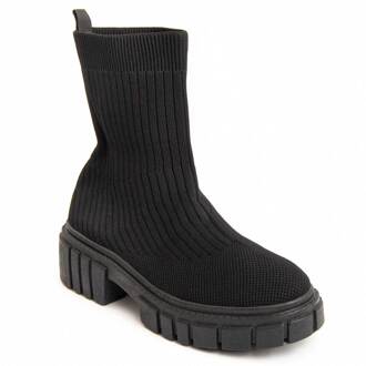 plateau enkellaars Botilan41 In zwart - EU 36