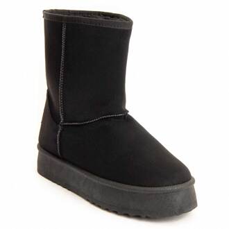 plateau enkellaars Bottivita65 In zwart