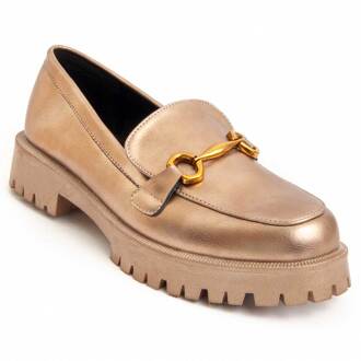 platform mocassin Macca3 In Goudkleurig - EU 36