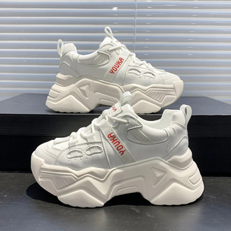 Platform Shoes Woman Sneakers Fashion Designer Increasing Casual White Ladies Shoes Sport Chunky Sneakers Woman Baskets Femme