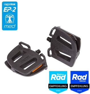 platformpedalen EP-2 9/16 inch zwart