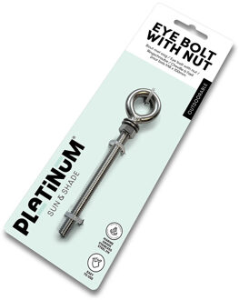 Platinum Bevestigingsmateriaal   M8x100mm bout met oog