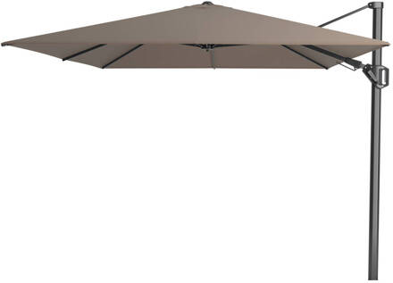 Platinum Challenger parasol T2 Premium - 3,5 x 2,6 m. - Havanna Taupe