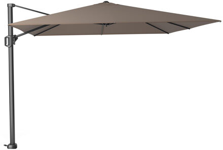 Platinum Challenger T1 Zweefparasol Premium 3x3 m. - Havana Taupe Bruin