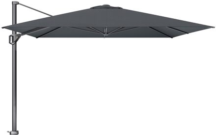 Platinum Challenger Zweefparasol T1 Premium 3,5x3,5 m. - Faded black Zwart