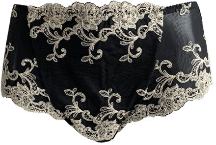 Platinum Fashion slip Zwart/Ivoor - 40