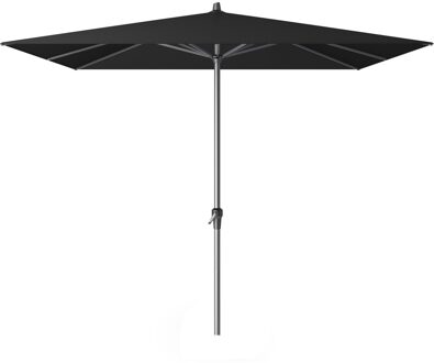 Platinum Riva parasol 250x250 cm zwart met kniksysteem