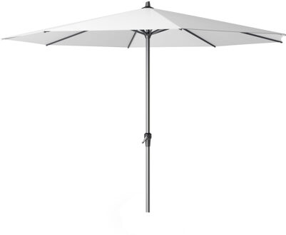 Platinum Riva parasol 270 cm rond wit met kniksysteem
