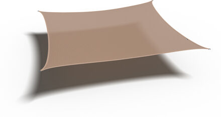 Platinum Schaduwdoek shade sail HDPE vierkant 3,6m (Sand)