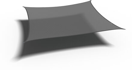 Platinum Schaduwdoek shade sail HDPE vierkant 5m (Anthracite)