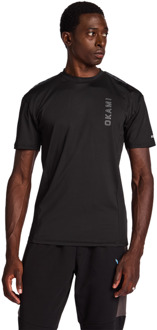 Platinum T-shirts Heren - Zwart - Maat XS - Poly Jersey Black