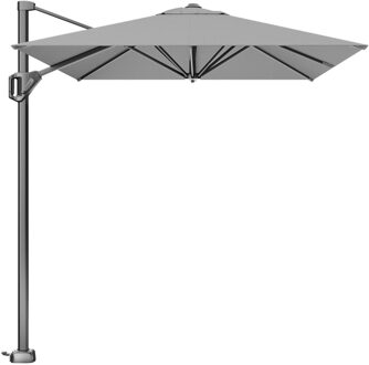 Platinum Voyager Rechthoek Zweefparasol T1 3x2 m. - Light Grey Grijs